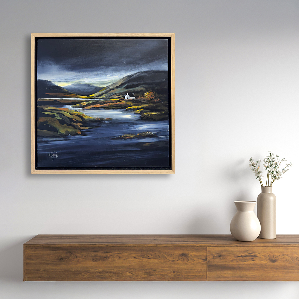 View of picture in situ